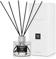 VAUCLUSE Black Rose Reed Diffuser 100ml: Seductive Floral Aroma, Rattan Reeds, Long-Lasting, Creates Intimate & Inviting Atmosphere at Home.
