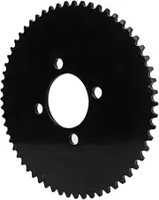 Tihebeyan 60 Teeth 35 Rear Wheel Wheel Easy Installation Exchange for DIY Go Carbon Karts 1 Package