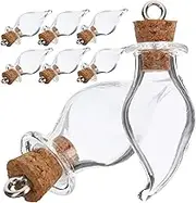 Cabilock 30Pcs Glass Wishing Bottles with Cork Stoppers DIY Decorative Drift Bottles for Art Crafts and Storage Glass Jar for Home and Party Use