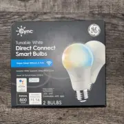 GE 93128974 Cync Smart LED Light Bulb, Dimmable, Tunable White Color New