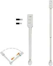 Wall Mount Power Strip with USB & USB-C – Surge Protector Outlet Extender, Space-Saving Flat Plug, Fireproof Multi Plug Adapter for Home, Office, Dorm, Travel Use