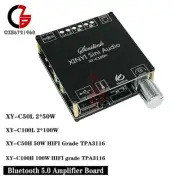 Amplifier Board 50W*2 100W*2 Bluetooth 5.0 Wireless Power HI-FI stereo 2Channel