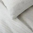 B2G1 FREE West Elm European Flax Linen Graduated Stripe Duvet Covet