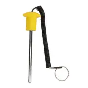 Gym Weight Stack Pin Selector Lock Pin Magnetic 8mm Diameter With Lanyard Gym
