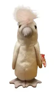 VINTAGE NWT Ty Kuku Cockatoo 1997 Beanie Babies Errors