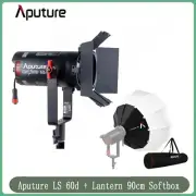 Aputure LS 60d LED Video Light,60W 5600k Daylight Focusing Light + Lantern 90cm