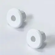 Bywen Wall Bushing for Starlink Dishy Ethernet Cable, 0.75 Inch Wall Hole PassThrough Cable Bushing for Starlink Ethernet Cable, Grommet Furniture Wire Holes, Cable/Wire Routing Kit (White)