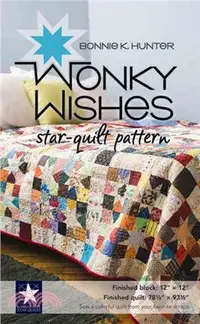 在飛比找三民網路書店優惠-Wonky Wishes Star-quilt Patter