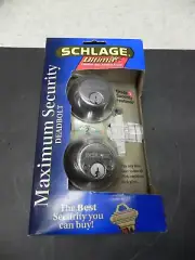Two-Schlage Deadbolt Locks-Grade 1- New in Box