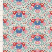 Quilting Patchwork Fabric TILDA Jubilee Autumn Bouquet Teal 50x55cm FQ