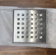 Forme floor waste drain tile insert 110x110mm stainless steel