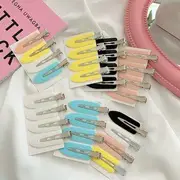 Hair Clips Set of 4 - Light Blue - One Size