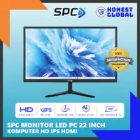 在飛比找蝦皮購物優惠-Spc 顯示器 LED PC 22 英寸高清 IPS HDM