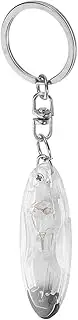 GRIRIW Car Static Remover Keychain Efficient Esd Tool for Vehicle Human Resin Keyring for Winter Use