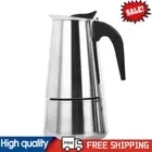 Stainless Steel Mocha Cafetiere Rust-free Moka Pots for Mocha Latte Cappuccino N