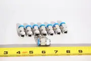 Festo Push-in Bulkhead Connector QS-B-1/4-8-20 Bag of 8