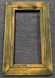 Beautifully made Wood FRAME for Crafts Needlework Rustic Primitive Large