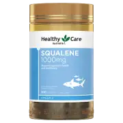 New Healthy Care Squalene 1000mg 200 Capsules HealthyCare Omega 3