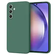 MCC For Samsung Galaxy A05S Soft Liquid Silicone Shockproof Case Cover A057 [Dark Green]