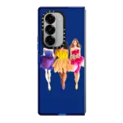 Galaxy Z Fold6 Impact Case Petal Pals BFF Fashion Illustration Case