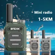 Mini Walkie Talkie Two Way Radio PMR FRS Radio Comunicador Long Range for Hotel