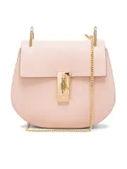 Chloé Drew Shoulder Bag in Cement Pink