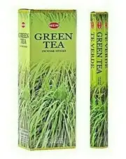 Green Tea Bulk Buy 80 sticks HEM Incense Sticks - Relaxation Scent FLAT PACKED