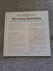 Rhyming Dominoes Language Arts Game From 1973 Scholastic Lucky Book Club Vtg