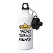 Nacho Average Gymnast Sports Water Bottle Worlds Best Favourite Funny Awesome