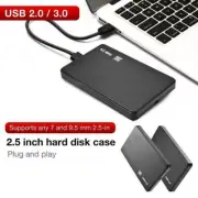 USB3.0/2.0 SATA 2.5" Hard Drive External Enclosure HardDiskBox HDD SSD Case Nice