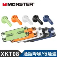 在飛比找momo購物網優惠-【MONSTER 魔聲】炫彩真無線藍牙耳機-5色(XKT08