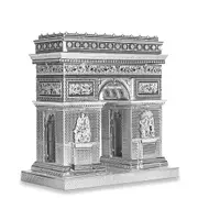 3d Metal Puzzle Model Building Kits-arc De Triom Diy Assemble Jigsaw Toy Christmas Birthday Gifts for Adults Kids