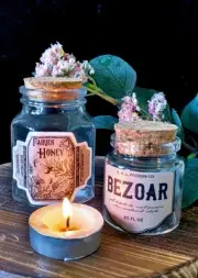 Witches Apothecary Jar Set Of 3. Wicca. Witchcraft