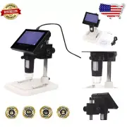 Precision Digital Microscope with 8 Adjustable LED Lights & 1000X Magnification