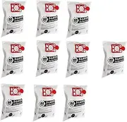IBBAH Henry Hoover Bags Pack of 10 Compatible with Hetty, Harry, James, Charles, Numatic Vacuum Cleaners – Reusable 5-Layer Henry Vacuum Bags | Fits NVM-1B/NVM-1C/NVM1C2 | XL, Xtra, Cordless Models