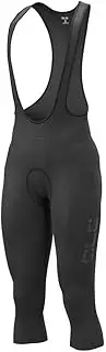 [ALE'] Men's Solid Winter 3/4 Bib Tights