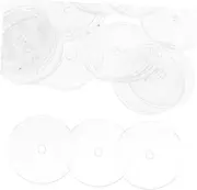 Homoyoyo 100pcs Hypoallergenic Earring Backers Self Adhesive Eva Foam Pads for Studs Invisible Support for Earrings Comfortable Pressure Relief for Wear