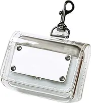 Travel Charger Bags - Charging Pouch, Portable Charger Case, Clear Storage Bag for Bank, Compact Holder Case for Travel, Electronics Carrying Bag, 3.54x1.38x2.76 Inches, Transparent, Refer to