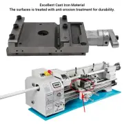 Mini Lathe Saddle Assembly Cast Iron Lathe Vertical Slide Block Assembly For