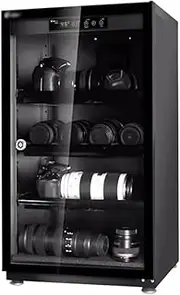 Camera Dehumidification and Drying Cabinet, SLR Camera Moisture-Proof Box, Electronic Equipment and Instrument Storage,100L