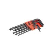 BE-9785 Key Set Inch, Hex Chrome Vanadium Steel BAHCO