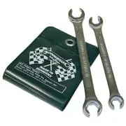 Stahlwille Double Open Ring Spanner Set, 3/8 x 7/16" - 1/2 x 9/16", 2-Piece SWVP