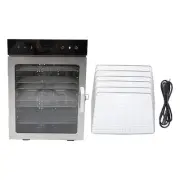12 Tray Food Dehydrator Stainless Fruit Jerky Dryer Blower Commercial 800W