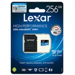 MICROSDXC LEXAR 存儲卡 256GB A2 V30 633X U3 95MB / S