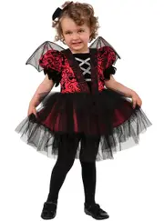 Little Bat Girls Halloween Fancy Dress Costume