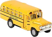 US Toy Die Cast Metal Toy School Bus, 5"