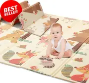 Baby Play Mat, Foldable, Large, Foam, Portable