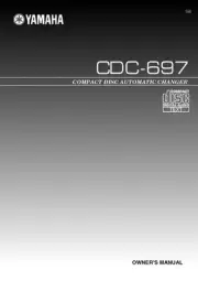 Yamaha CDC-697 CD Player Owners Manual