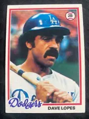 1978 TOPPS #440 DAVE LOPES EX-MT BASEBALL CARD