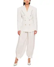 Ronny Kobo Cosette Linen Blazer